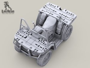 画像4: Live Resin[LRE35324]1/35 ポラリスMV850 アップグレードセット(6) (4)