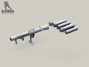 画像3: Live Resin[LRE35326]1/35 M3カールグスタフ無反動砲(2丁) (3)