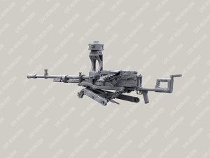 画像7: Live Resin[LRE35336]1/35 6P17 NSV-NSVS UTES - Soviet-Russian 12.7mm calibre heavy machine gun (Nikitin Sokolov Volkov) on 6T7 tripod with FARA weapon guidance radar (7)