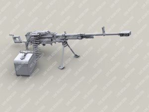 画像5: Live Resin[LRE35338]1/35 6P60 KORD Russian 12.7mm calibre heavy machine gun on 6T19 bipod with 1PN93-4 night scope (5)
