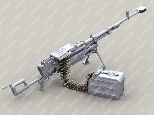 画像9: Live Resin[LRE35338]1/35 6P60 KORD Russian 12.7mm calibre heavy machine gun on 6T19 bipod with 1PN93-4 night scope (9)