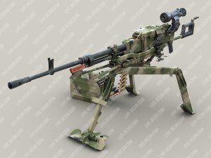 画像3: Live Resin[LRE35339]1/35 6P60 KORD Russian 12.7mm calibre heavy machine gun on 6T20 tripod with SPP(10P50) 3-6 scope (3)