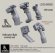 画像1: Live Resin[LRE35352]1/35 Helicopter flight controls set (1)