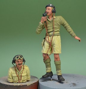 画像3: モデルアート[MFS-001]1/35 第2次大戦 イギリス戦車兵セット - WWII British Tank crew (3)