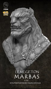 画像6: ナッツプラネット[SB010]1/10 胸像 魔神マルバス (6)