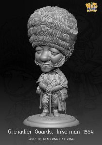 画像7: ナッツプラネット[NP-007]SDサイズ 近代 英 グレナディアガーズ インケルマン1854 (7)
