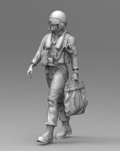 画像7: ナッツプラネット[NP-35009]1/35 現用 アメリカ海軍 戦闘機パイロット (7)