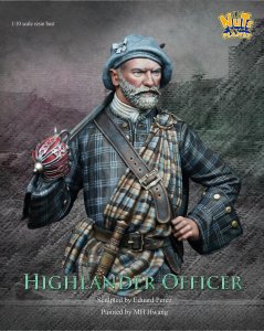 画像2: ナッツプラネット[NP-B047]1/10 ハイランダー指揮官(胸像) (2)