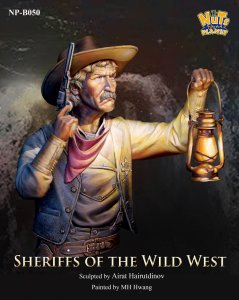 画像3: ナッツプラネット[NP-B050]1/10 胸像 19世紀 アメリカ 西部開拓時代の保安官 (3)