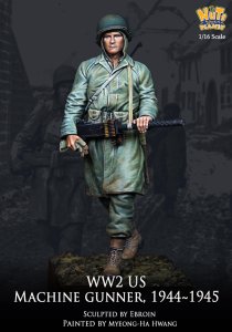 画像2: ナッツプラネット[NP-12003]1/16 WWII 米陸軍M1919射撃手 1944〜1945 (2)