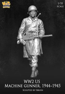 画像3: ナッツプラネット[NP-35004]1/35 WWII 米陸軍M1919射撃手 1944〜1945 (3)