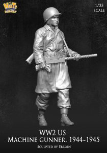 画像6: ナッツプラネット[NP-35004]1/35 WWII 米陸軍M1919射撃手 1944〜1945 (6)