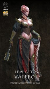 画像2: ナッツプラネット[S001]1/16 ゴエティア 地獄公爵ウァレフォル(全身像) (2)