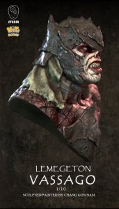 画像2: ナッツプラネット[SB008]1/10 胸像 魔神ウァサゴ (2)