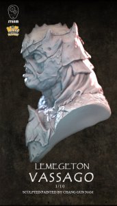 画像8: ナッツプラネット[SB008]1/10 胸像 魔神ウァサゴ (8)