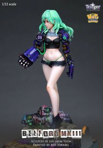 画像1: ナッツプラネット[T15009]1/12 ゴリラアームを装着したサイボーグ少女 ベルフォードMKIII (1)