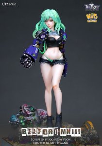 画像2: ナッツプラネット[T15009]1/12 ゴリラアームを装着したサイボーグ少女 ベルフォードMKIII (2)