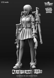 画像2: ナッツプラネット[T15005]1/12 盗賊団の若き女首領リリー (2)