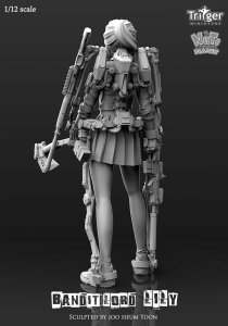 画像4: ナッツプラネット[T15005]1/12 盗賊団の若き女首領リリー (4)