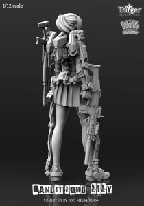 画像5: ナッツプラネット[T15005]1/12 盗賊団の若き女首領リリー (5)