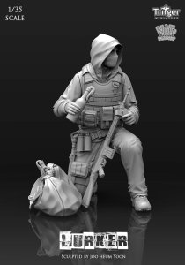 画像6: ナッツプラネット[T35008]1/35 ラーカー 火炎瓶で待ち伏せる男 (6)