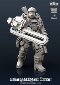 画像2: ナッツプラネット[T35035]1/35 ネストデストロイヤーグラント音を立てて全てを引き裂く男 (2)