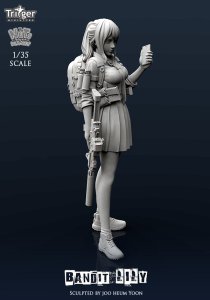 画像2: ナッツプラネット[T35037]1/35 バンディッドリリー 的を追い詰める若き追撃者 (2)