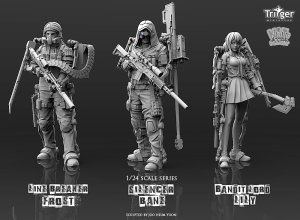 画像11: ナッツプラネット[T75027]1/24 「遠距離射撃の名手」 サイレンサーベイン(75mm) (11)