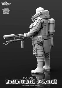 画像4: ナッツプラネット[T75030]1/24 ミュータントハンター イグゼクター「冷徹な執行人」 (4)
