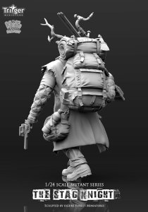 画像4: ナッツプラネット[TF75001]1/24 ジ・スタッグナイト 荒ぶる雄鹿の騎士 (4)