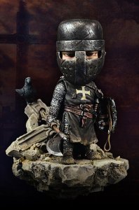 画像7: ナッツプラネット[NP-004]SDサイズ 中世ヨーロッパ 聖ヨハネ騎士団の騎士 (7)