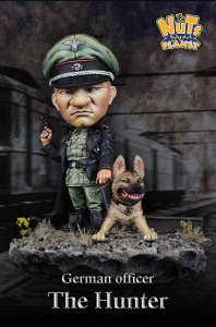 画像2: ナッツプラネット[NP-005]SDサイズ WWII独 ドイツ陸軍将校と荒ぶる猟犬 (2)