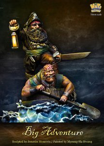 画像3: ナッツプラネット[NP-54001]1/32 壮大な冒険に繰り出す海賊とその子分 (3)