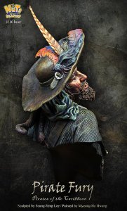 画像6: ナッツプラネット[NP-B019]1/10 怒れる海賊の船長 (6)