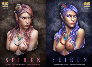 画像2: ナッツプラネット[NP-B021]1/10 船乗りを惑わす水と死の妖女 セイレーン (2)