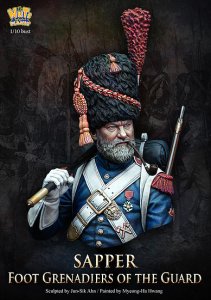 画像3: ナッツプラネット[NP-B022]1/10 1810年 フランス近衛連隊 斧を担ぐ工兵 (3)