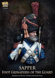 画像4: ナッツプラネット[NP-B022]1/10 1810年 フランス近衛連隊 斧を担ぐ工兵 (4)