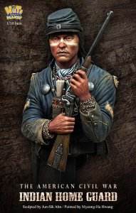 画像10: ナッツプラネット[NP-B027]1/10 1861年 アメリカ南北戦争 北軍所属のインデイアン民兵 (10)
