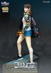 画像3: ナッツプラネット[T150001]1/12 狙撃ライフルを持つサイボーグ少女 ベルフォード (3)