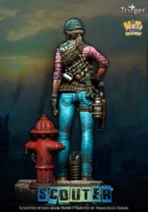 画像4: ナッツプラネット[T75003]1/24 スカウター 寡黙な女斥候 (4)