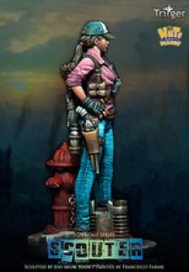 画像6: ナッツプラネット[T75003]1/24 スカウター 寡黙な女斥候 (6)