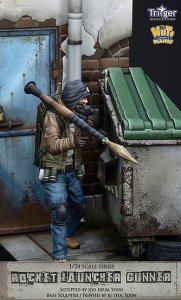 画像4: ナッツプラネット[T75014]1/24 ロケットランチャーガンナー RPGを構える男 (4)