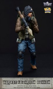 画像7: ナッツプラネット[T75014]1/24 ロケットランチャーガンナー RPGを構える男 (7)