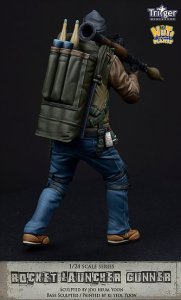 画像9: ナッツプラネット[T75014]1/24 ロケットランチャーガンナー RPGを構える男 (9)