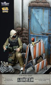 画像2: ナッツプラネット[T75015]1/24 ルッカー 火炎瓶で待ち伏せる男 (2)