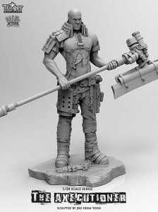 画像2: ナッツプラネット[T75018]1/24 ビックアックスを手にした死刑執行人 (2)