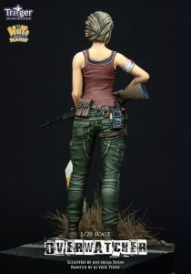 画像3: ナッツプラネット[T90001]1/20 敵を監視する女スナイパー (3)