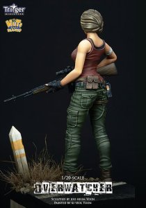 画像4: ナッツプラネット[T90001]1/20 敵を監視する女スナイパー (4)