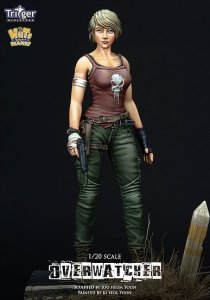 画像5: ナッツプラネット[T90001]1/20 敵を監視する女スナイパー (5)