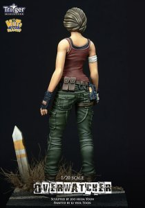 画像7: ナッツプラネット[T90001]1/20 敵を監視する女スナイパー (7)